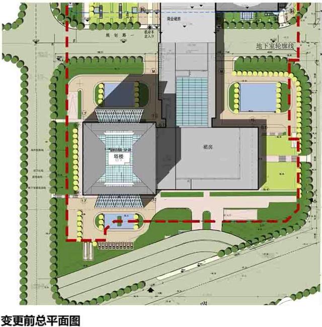 济南市自然资源和规划局发布CBD中央广场18#地块项目变更批前公示