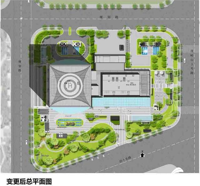 济南市自然资源和规划局发布CBD中央广场18#地块项目变更批前公示