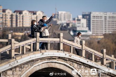 寒潮挡不住的旅游热，济南天下第一泉景区游客量较去年同期增长近60%