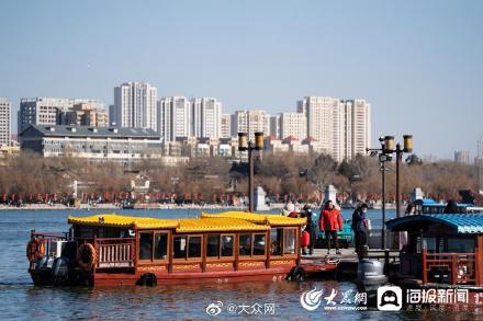 寒潮挡不住的旅游热，济南天下第一泉景区游客量较去年同期增长近60%